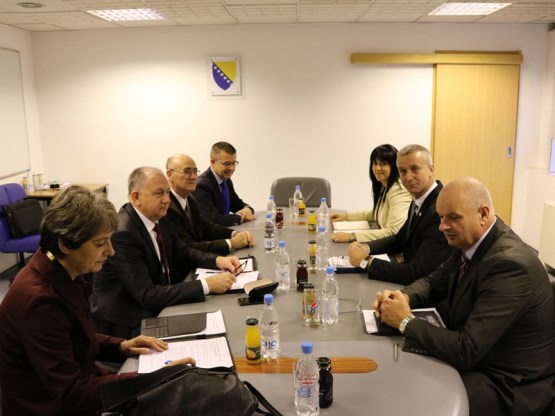 Članovi Zajedničke komisije za odbranu i sigurnost BiH boravili u radnoj posjeti Direkciji za koordinaciju policijskih tijela BiH